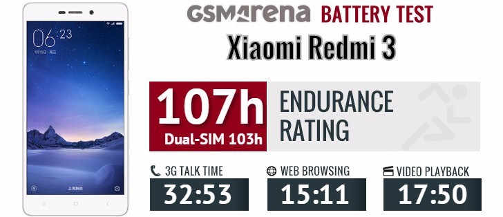 مشخصات باتری Xiaomi Redmi 3